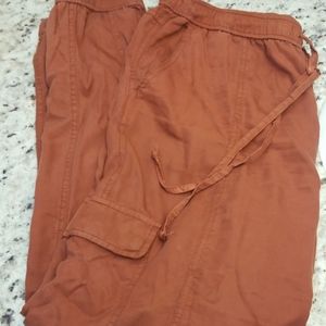 ⭕ SOLD ⭕ Orange/Rust Joggers